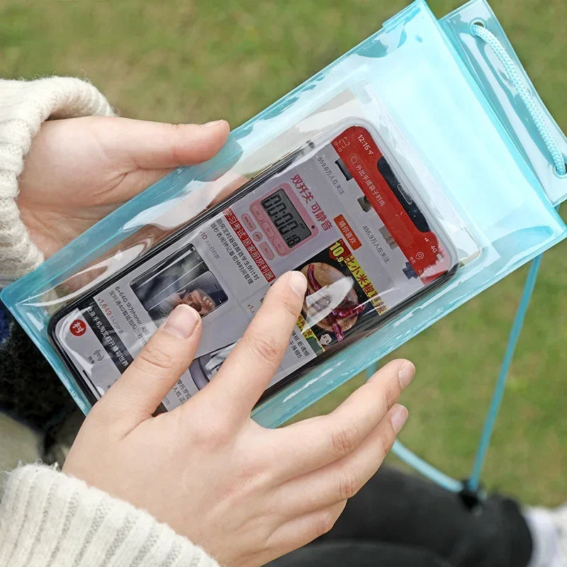 100% Safe iPhone Android Waterproof Phone Case, Touch Screen Waterproof