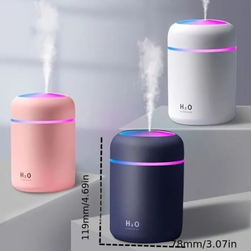 Portable Perfume Diffuser with Lumière Colorée